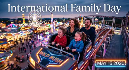 International Family Day 2026 Printable Poster - Free International Family Day 2026 Wishes Download