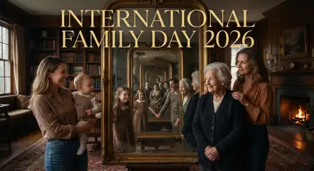 International Family Day 2026 Realistic Family Portrait - Free International Family Day 2026 Download