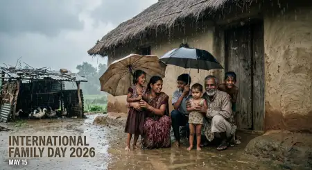 International Family Day 2026 Viral Social Media Post - Free International Family Day 2026 Wishes Download