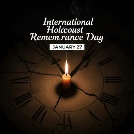 Free International Holocaust Remembrance Day Date Background Download
