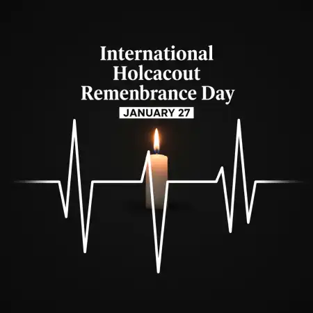 Free International Holocaust Remembrance Day Genocide Awareness Background Download