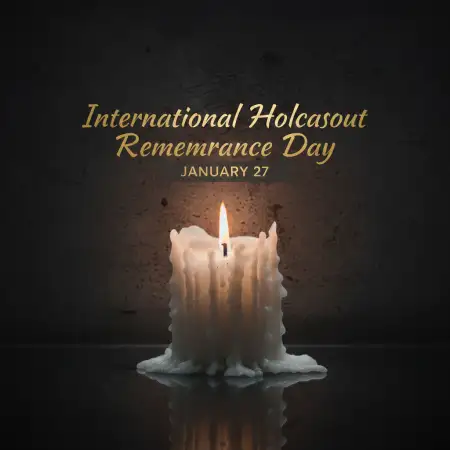Free International Holocaust Remembrance Day Global Memory Background Download