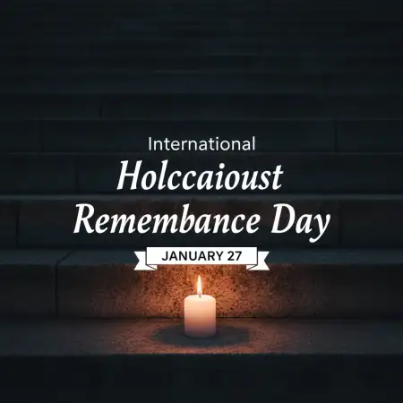 Free International Holocaust Remembrance Day Presentation Background Download