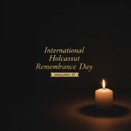 Free International Holocaust Remembrance Day Remembrance Concept Background Download
