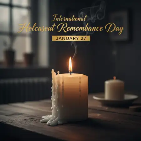 International Holocaust Remembrance Day Remembrance Template - Free Template Download
