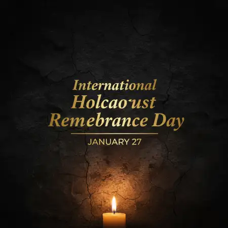 Free International Holocaust Remembrance Day Respect Humanity Background Download