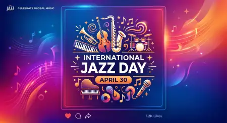 International Jazz Day 2026 For Music Lovers - Free International Jazz Day 2026 Download