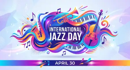 International Jazz Day 2026 Png Transparent - Free International Jazz Day 2026 Download