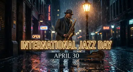 International Jazz Day Banner Design Ideas - Free International Jazz Day 2026 Download