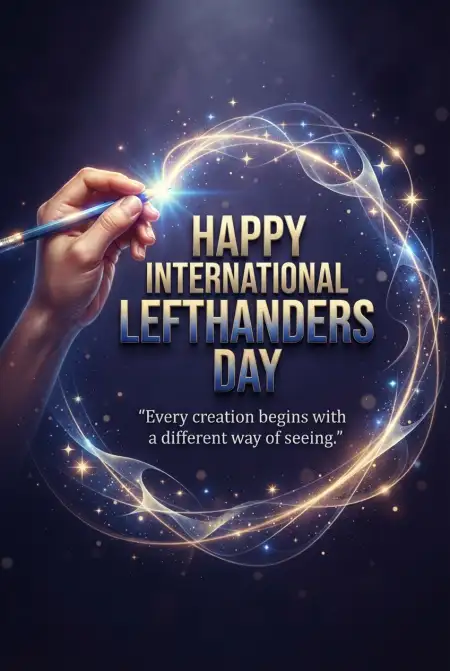 International Lefthanders Day 2026 Quotes - Free International Lefthanders Day 2026 Download