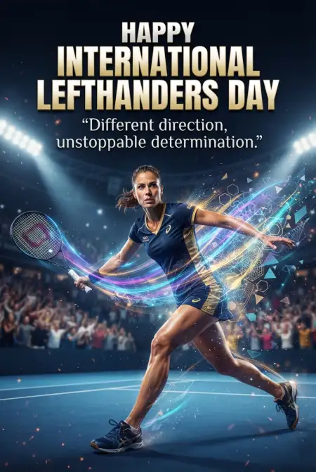 International Lefthanders Day Awareness Banner 2026 - Free International Lefthanders Day 2026 Download
