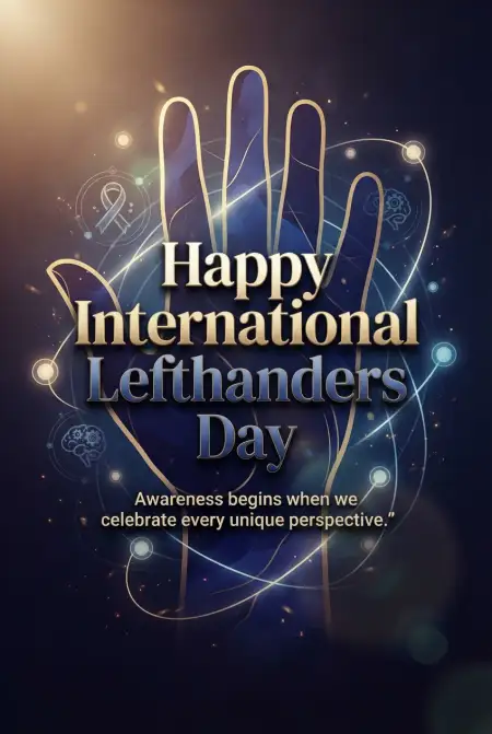International Lefthanders Day Awareness Graphic 2026 - Free International Lefthanders Day 2026 Download