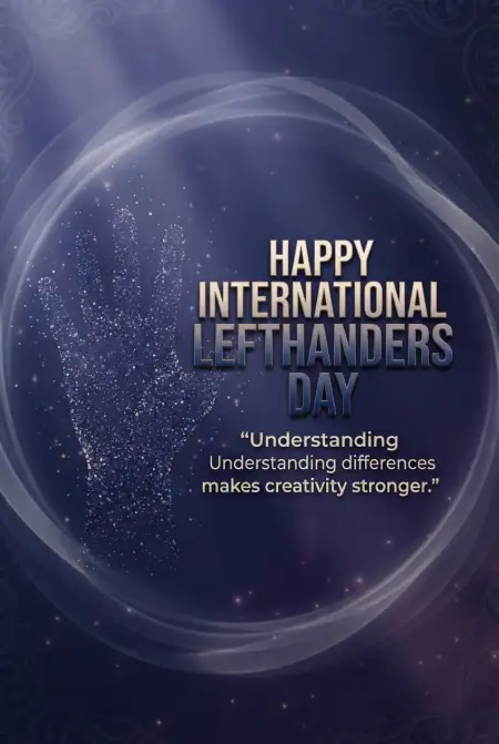 International Lefthanders Day Facebook Cover 2026 - Free International Lefthanders Day 2026 Download