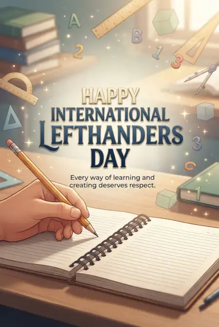 International Lefthanders Day Illustration 2026 - Free International Lefthanders Day 2026 Download