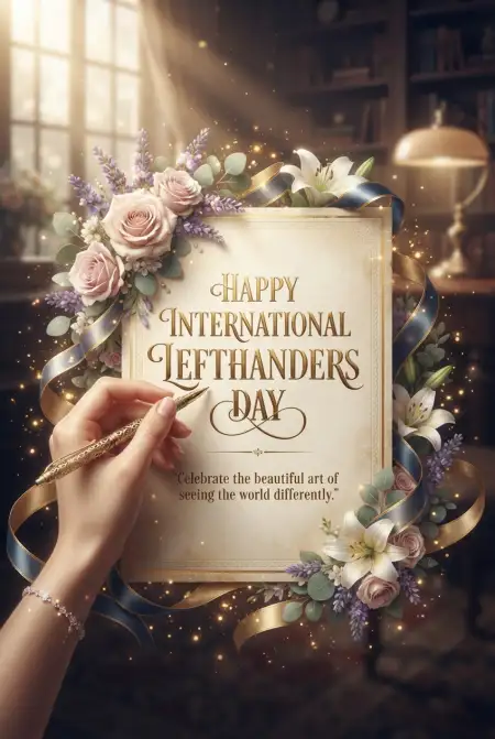 International Lefthanders Day Twitter Banner 2026 - Free International Lefthanders Day 2026 Download