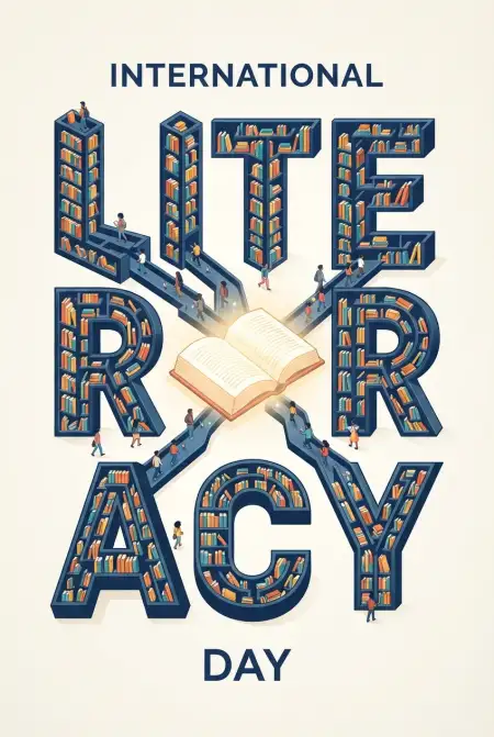 International Literacy Day 2026 Awareness Images - Free International Literacy Day 2026 Download