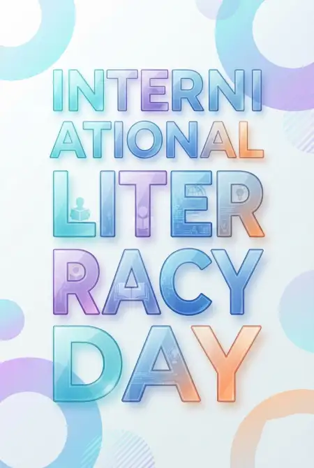 International Literacy Day 2026 Banner Design - Free International Literacy Day 2026 Download