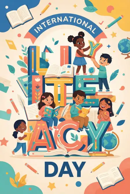 International Literacy Day 2026 Child Education Images - Free International Literacy Day 2026 Download