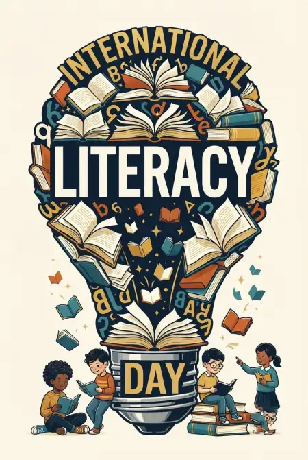 International Literacy Day 2026 Facebook Post Images - Free International Literacy Day 2026 Download