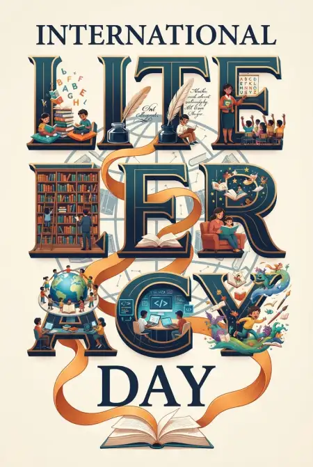 International Literacy Day 2026 Theme Poster - Free International Literacy Day 2026 Download