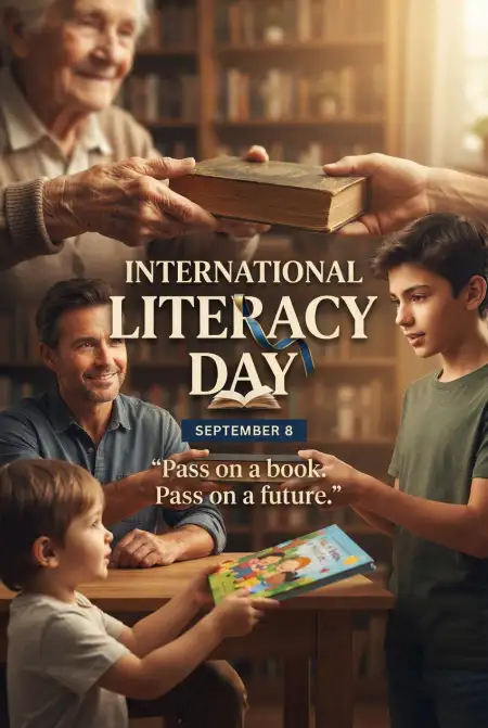 Free International Literacy Day Hd Images 2026 Image Download