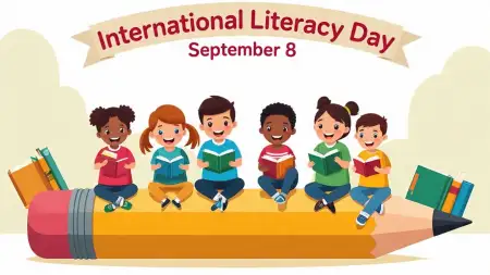 International Literacy Day Hd Wallpaper For Desktop - Free Wallpaper Wallpaper Download