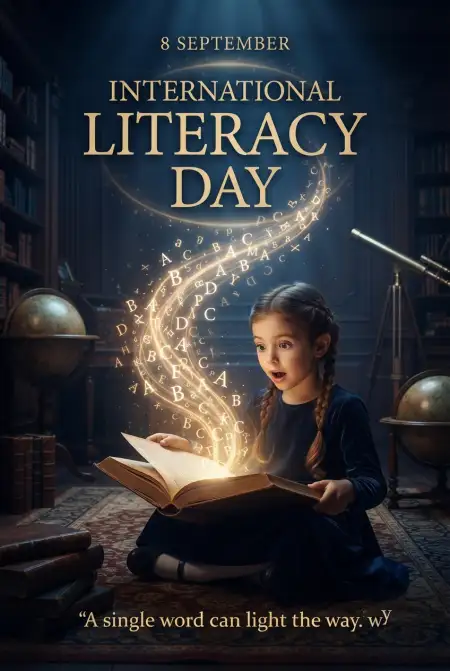 Free International Literacy Day Images 2026 Image Download