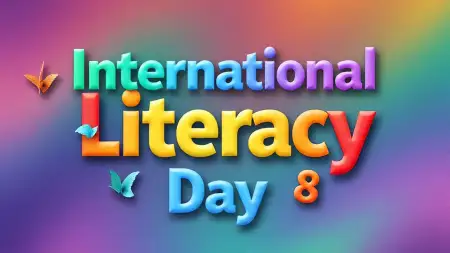 International Literacy Day Social Media Banner Design - Free International Literacy Day Download