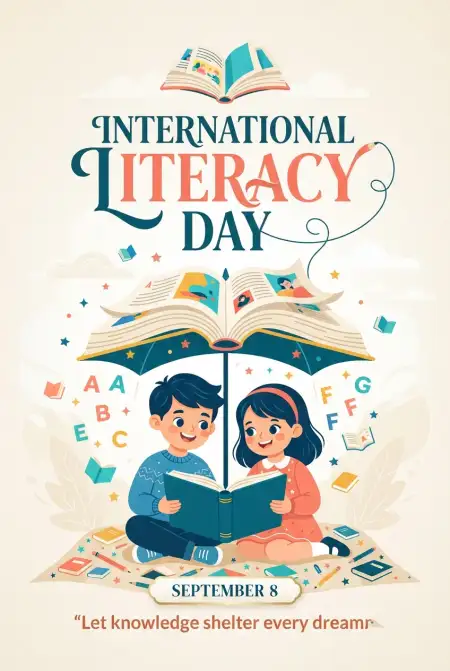Free International Literacy Day Wishes Images Free Download Image Download