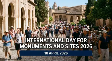 Free International Monuments And Sites Day Facts Background Image Download