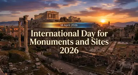 Free International Monuments And Sites Day Theme 2026 Background Image Download