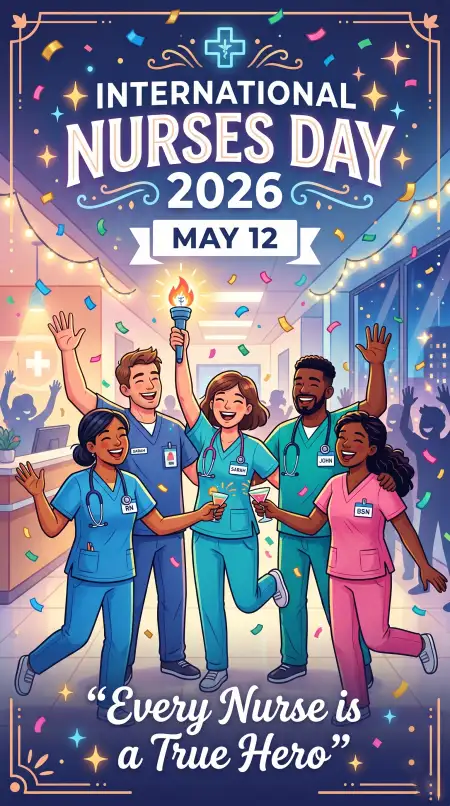 International Nurses Day 2026 Hospital Event Ideas - Free International Nurses Day 2026 Wishes Download