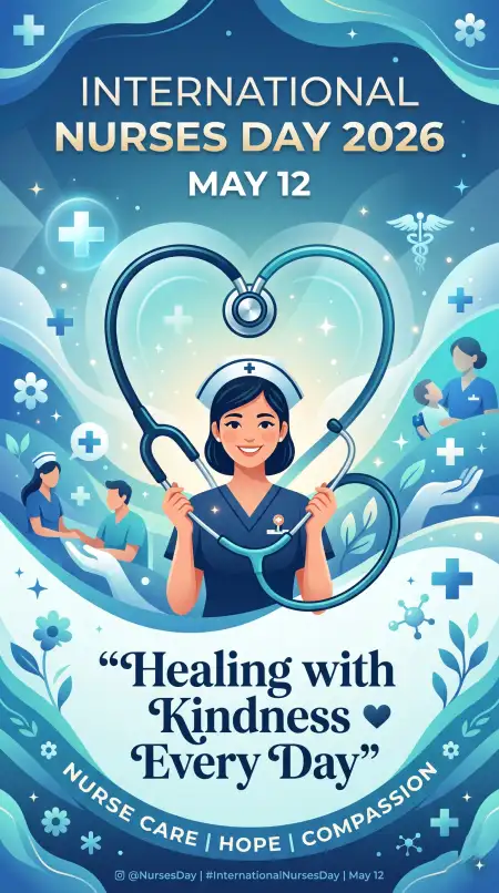 International Nurses Day 2026 Inspirational Nurse Quotes - Free International Nurses Day 2026 Wishes Download