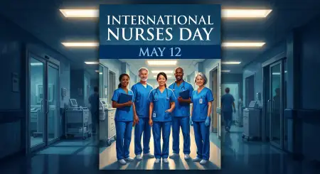 International Nurses Day 2026 Nurses Appreciation Day Poster - Free International Nurses Day 2026 Wishes Download