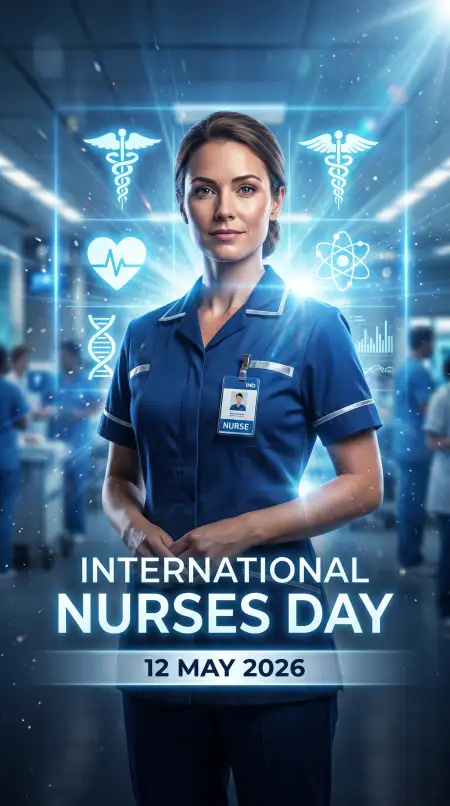 International Nurses Day 2026 Premium Quality Poster - Free International Nurses Day 2026 Wishes Download