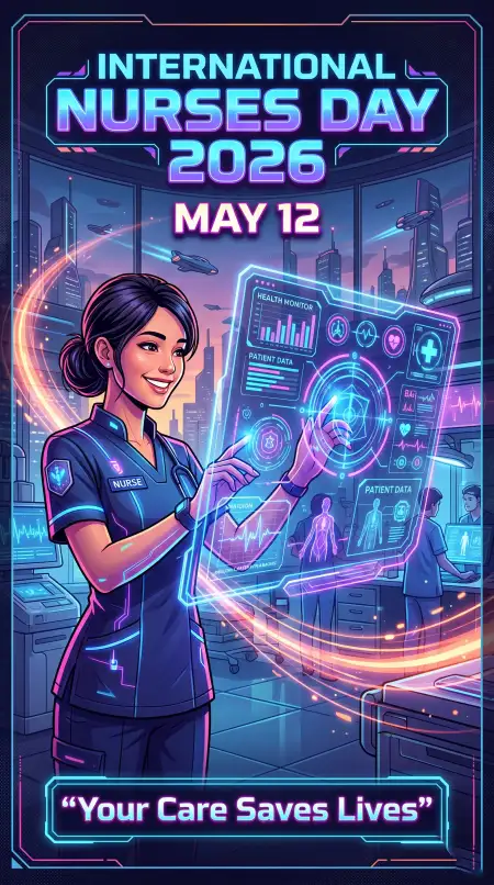 International Nurses Day 2026 Social Media Captions - Free International Nurses Day 2026 Wishes Download