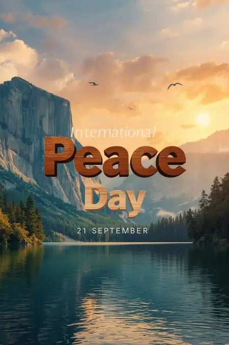 International Peace Day Youtube Thumbnail Design Ideas - Free International Peace Day Download