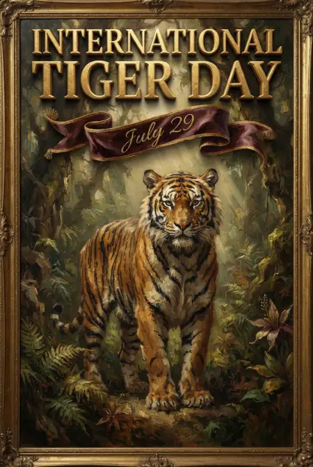 International Tiger Day 2026 Ai Generated Art - Free International Tiger Day 2026 Download