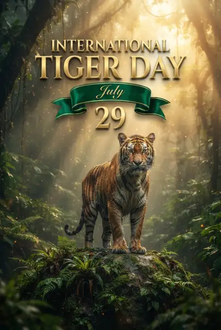 International Tiger Day 2026 Theme - Free International Tiger Day 2026 Download