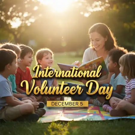 International Volunteer Day Awareness Banner Ideas - Free International Volunteer Day Download