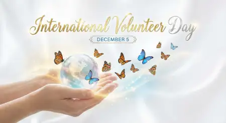 International Volunteer Day Colourful Vector Graphics - Free International Volunteer Day Download