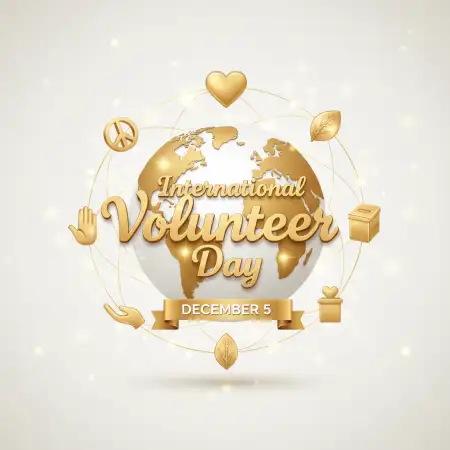 International Volunteer Day Vector Illustration Free - Free International Volunteer Day Download