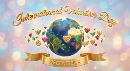 International Volunteer Day Volunteer Heroes Artwork - Free International Volunteer Day Download