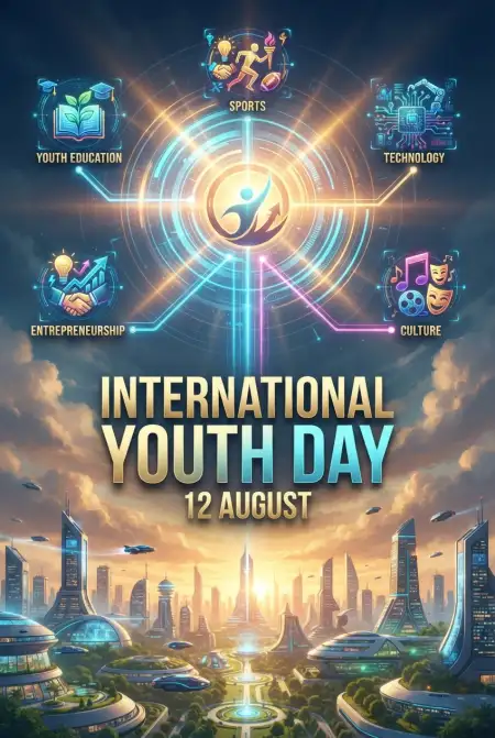 International Youth Day 2026 Flyer Design - Free International Youth Day 2026 Download