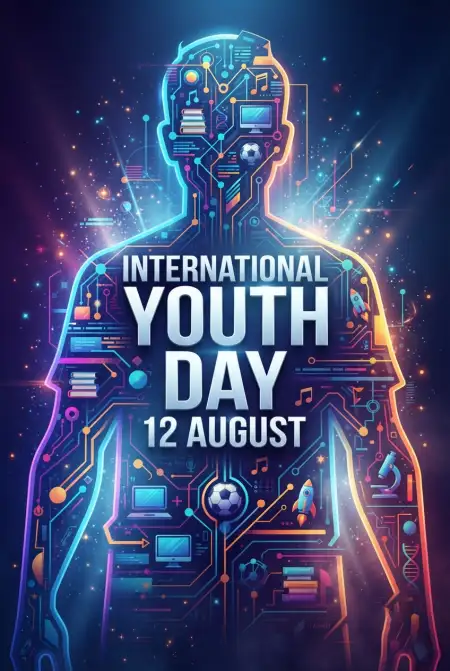 International Youth Day 2026 Graphic Design - Free International Youth Day 2026 Download