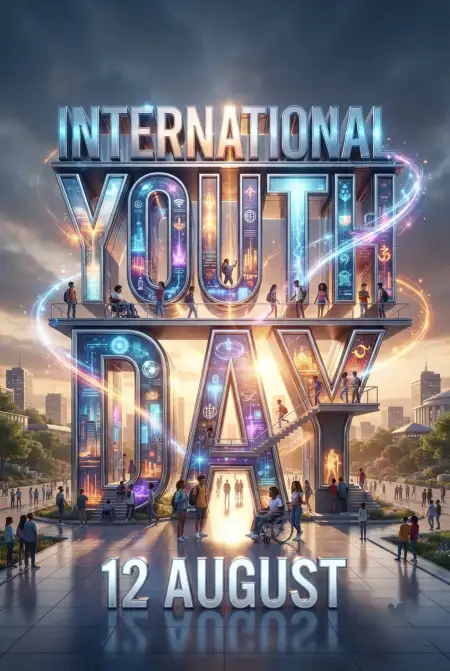 International Youth Day 2026 Hd Png - Free International Youth Day 2026 Download