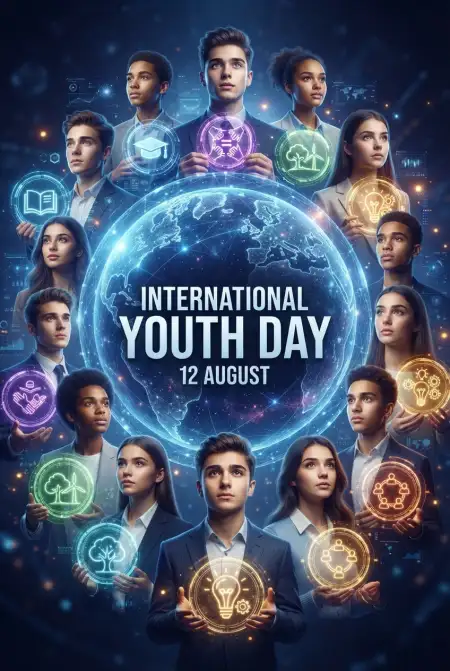 International Youth Day 2026 Images - Free International Youth Day 2026 Download