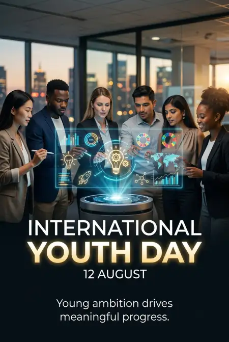 International Youth Day 2026 Linkedin Post - Free International Youth Day 2026 Download