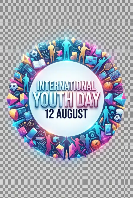 International Youth Day 2026 Social Media Template - Free International Youth Day 2026 Download