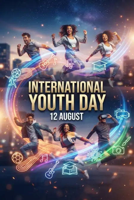 International Youth Day 2026 Transparent Png - Free International Youth Day 2026 Download